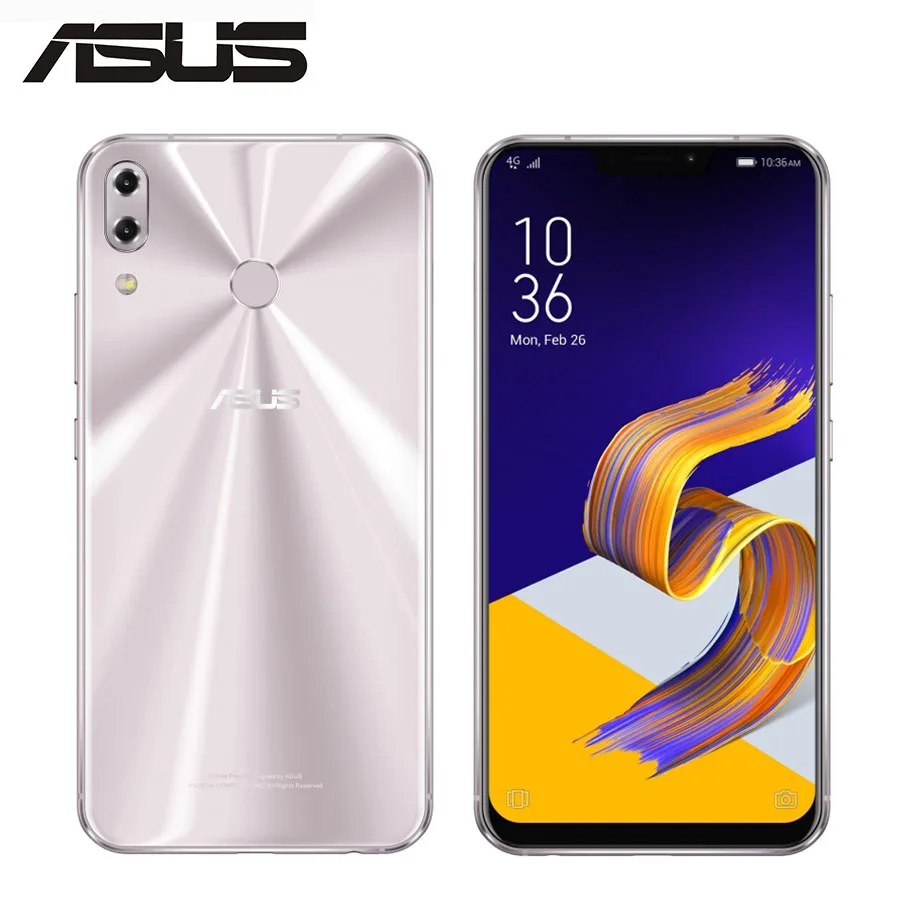 Глобальный ASUS ZenFone 5 ZE620KL мобильный телефон Dual SIM OctaCore 4 Гб оперативная память 64 Встроенная 12MP + 8MP 6,2 дюймов полный экран 1080x2246 Android 8,0