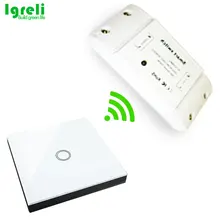 Igreli Wireless Touch Smart Switch Stick,Common Home Modification Diy Parts With 433mhz Remote Receiver Control for home light