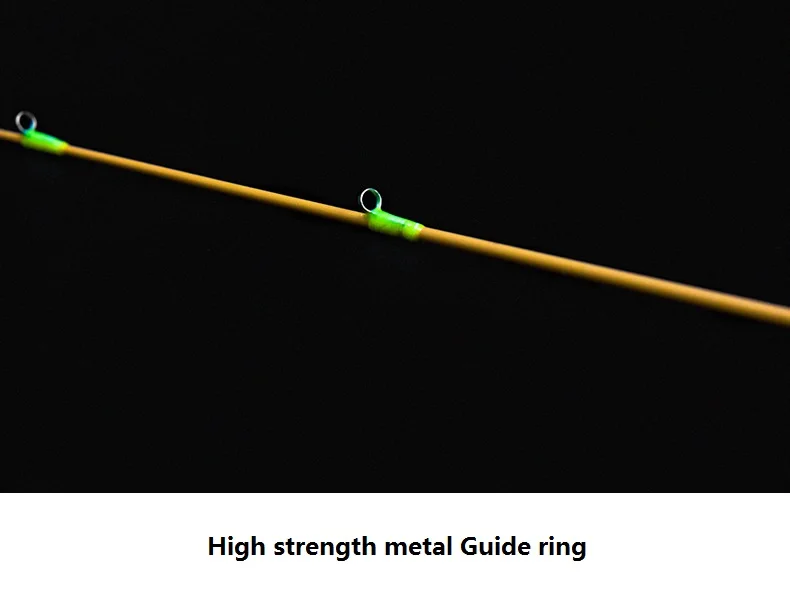 Рыболовная удочка из титанового сплава, рыболовная удочка 55 см, 40 см, светящаяся микро свинцовая, все титановые аксессуары LEO