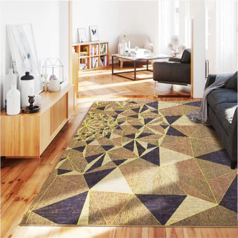 

2018 New Creative Modern Soft Carpets For Living Room Bedroom Kid Room Rugs Home Carpet Floor Door Mat Large Fashion Area Rug