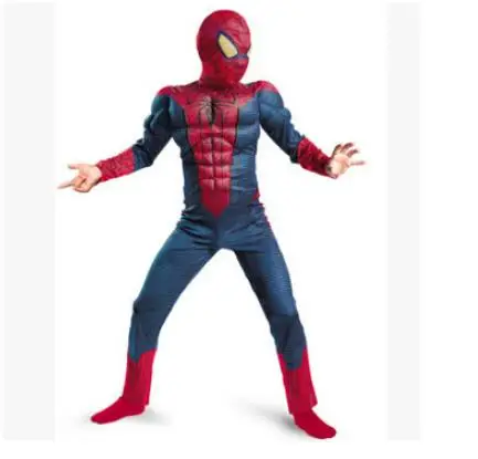 Бренд с человеком-пауком Карнавальный костюм для От 4 до 12 лет вечеринка для мальчика день рождение подарок