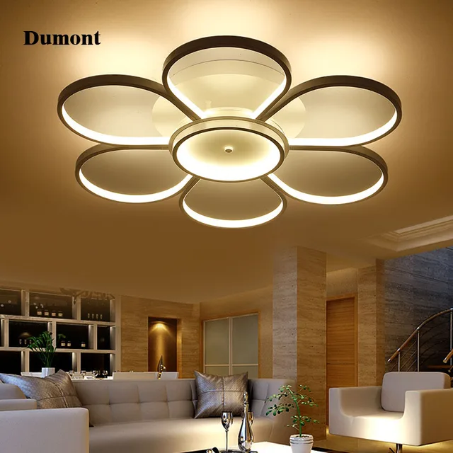 Po Nowoczesne Oświetlenie Led Sufit Salonu Lampy I Latarnie Lampa