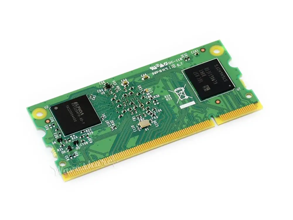 Raspberry Pi компьютерный модуль 3 +/16 ГБ макетный Комплект Тип A см3 + плата ввода вывода