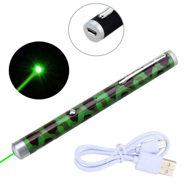 Sighter com Bateria Caneta Laser Poderoso Ponteiro Recarregável Apresentador Remoto Lazer Caça Bore Usb 12 Caneta laser poderoso ponteiro laser usb recarregável