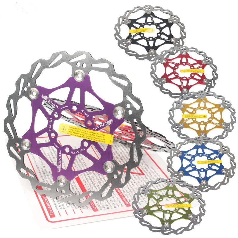 Вращающийся диск для горного велосипеда шестиконтактный тормозной диск велосипедная тормозная колодка 180 160 мм 203