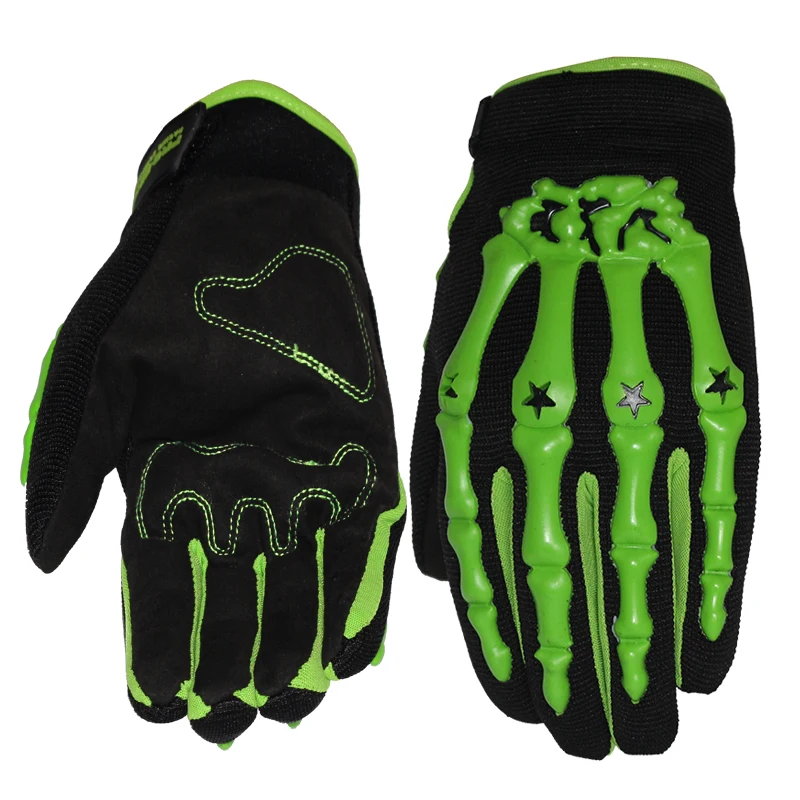 

Fashion New Motorcycle Gloves Full Finger Motorbike Motocross Soft Slip Shell Buffer Bones Design Protective Gear Glove For Men