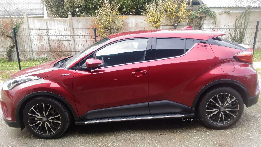 Новое поступление подножка боковая nerf для Toyota CHR C HR 2018 2019 2020 отличный алюминиевый