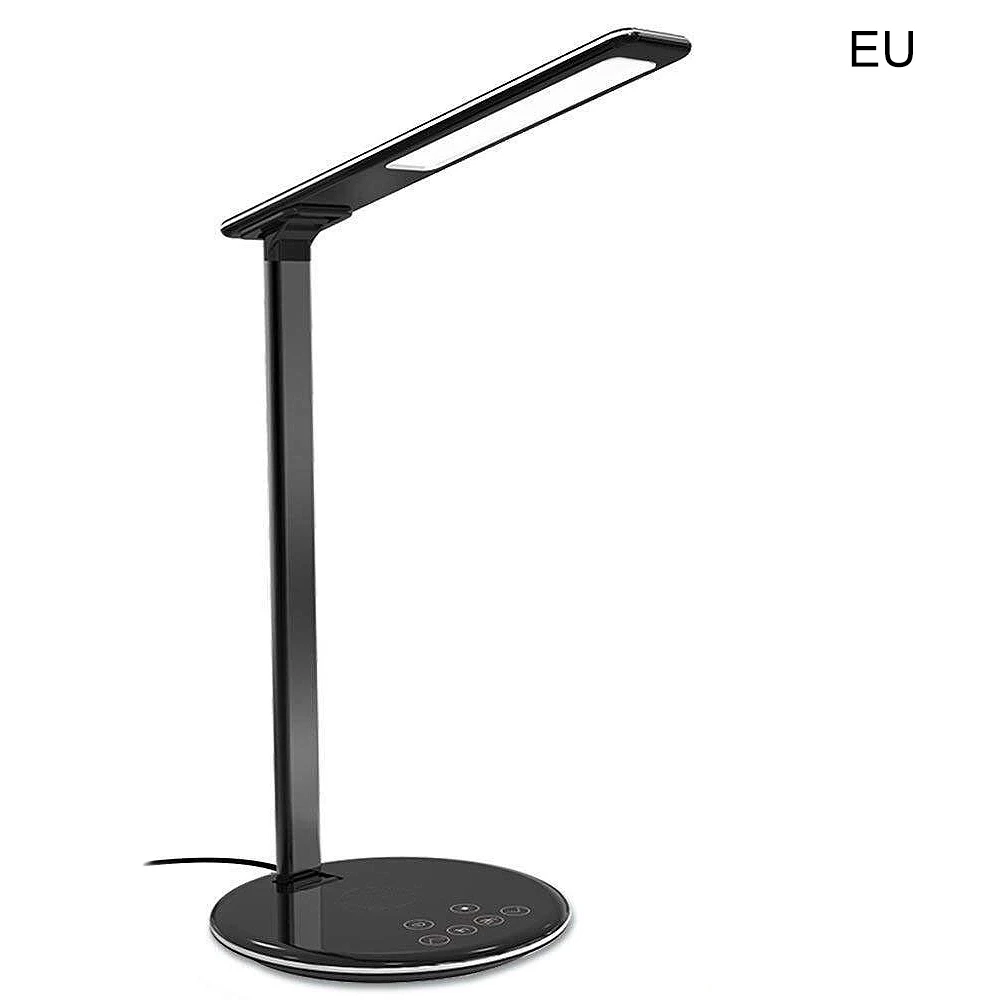  Usb Charge 4 In1 Wireless Charger Led Desk Lamp Lumen Multifunction Led Table Lamp 5w Touch Table L