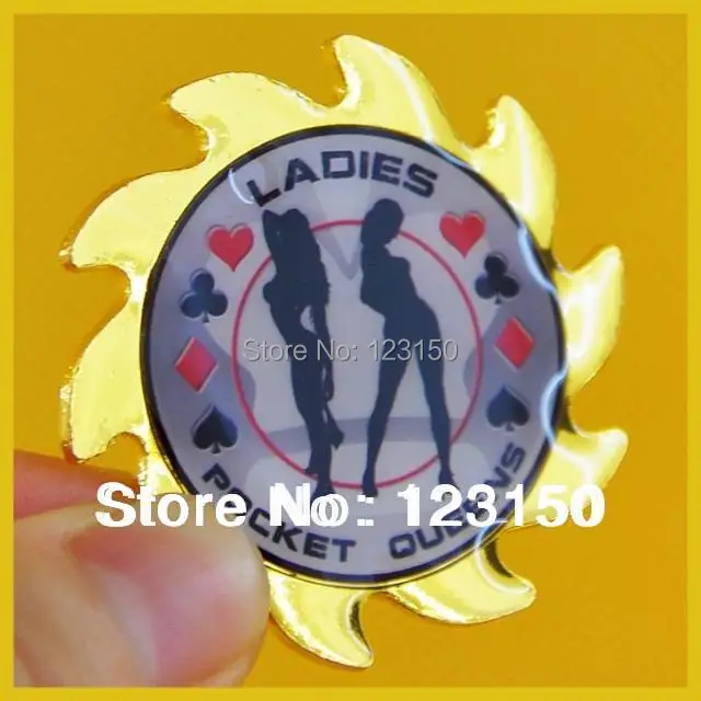 

JZ-212 Card Protector, Texas Holdem Accessories, Pocket Queens