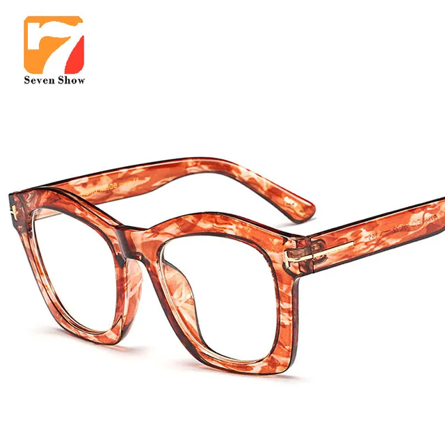 Unisex Optical Frame Big Glasses Frames For Men Square Myopia Fashion