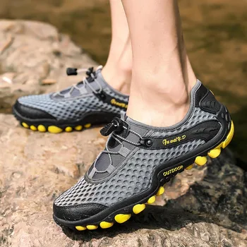 

outdoor hiking shoes men Water and land quick-drying amphibious shoes trekking sneakers men safty shoes treking climbing shoes