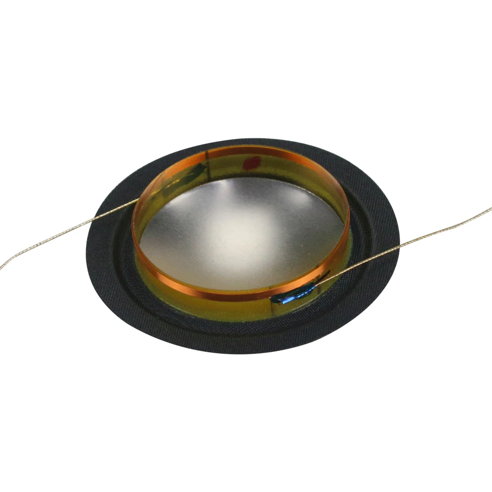 Núcleo de Bobina de Voz de Metal Diafragma + Lado de Seda Peças de Reparo Titânio Tweeter Altifalante 6-8ohm Pcs 25.4mm 25 10 - Image 4