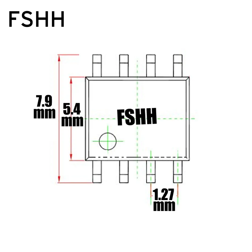 Для LABTOOL848 программатор адаптер LAB-848 LT-848 SPI флэш-адаптер SOP8-DIP 200mil IC тестовая розетка/IC розетка