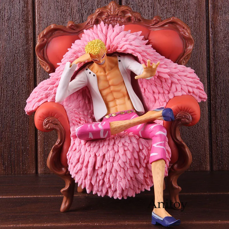 Аниме one piece Donquixote Doflamingo с диванной ПВХ P.O.P one piece Doflamingo Фигурка Статуя Коллекционная модель игрушки