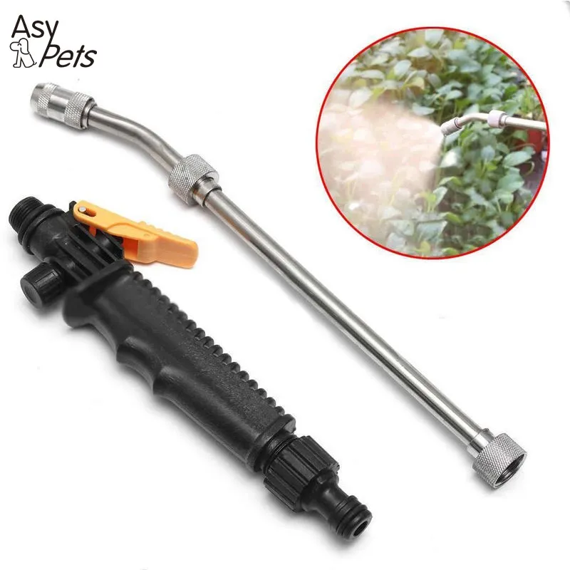 

AsyPets High Pressure Power Washer Spray Nozzle Water Hose Wand Attachment Washing Tool-35