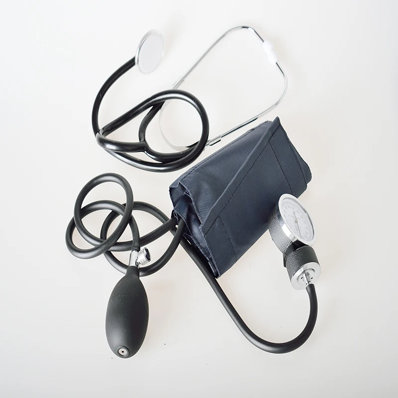 OPHAX ручной стетоскоп медицинский наручный манжет Монитор артериального давления метр двойная трубка двойной головкой стетоскоп товары для здравоохранения