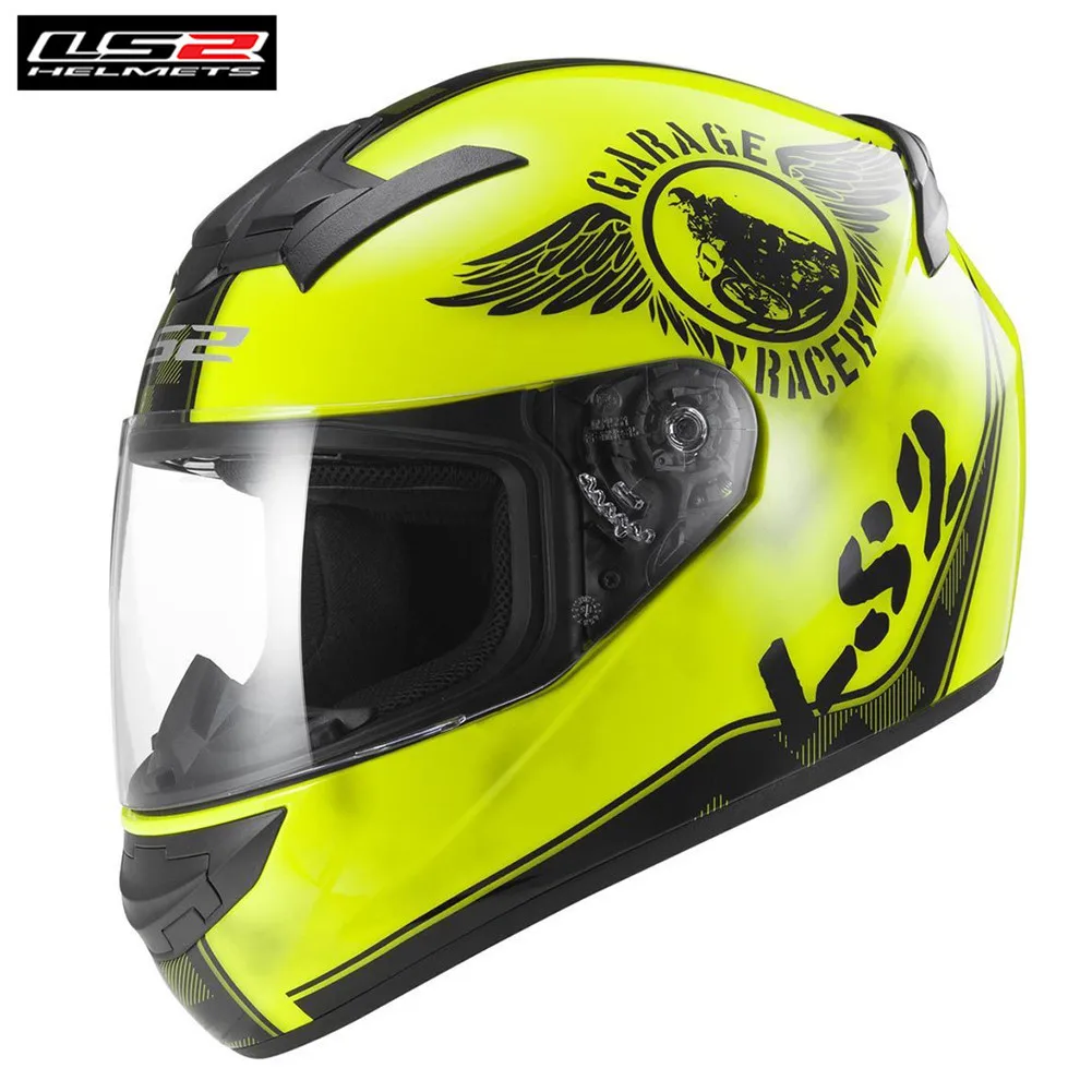 LS2 мотоциклетный шлем для гонок с полным лицом Casque Capacete Casco Moto Helm Kask шлемы Краш для Benelli Motociclista LS2 ROOKIE - Цвет: 9 Matt