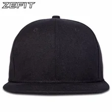 Популярный Для мужчин Женский Бейсбол Кепки можно носить задом наперед хип-хоп плоские шляпы однотонный теннисные Гольф Регулируемый Бейсбол Кепки s