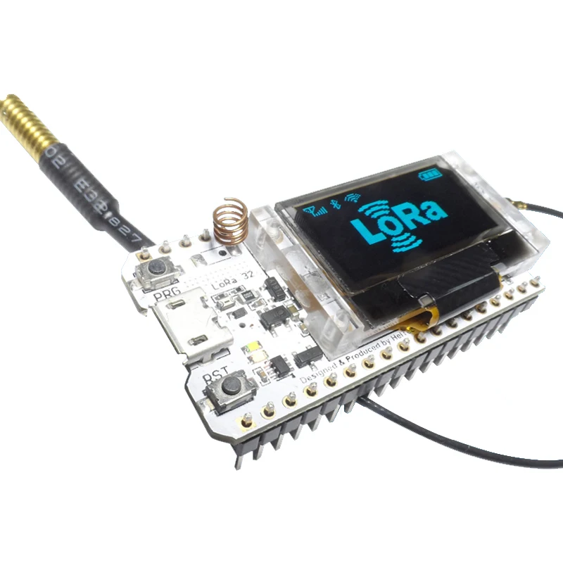 ESP32 Lora SX1278 0.96 дюймов синий OLED Дисплей Bluetooth WI-FI Lora комплект 32 модуль IOT развитию для Arduino w /Телевизионные антенны