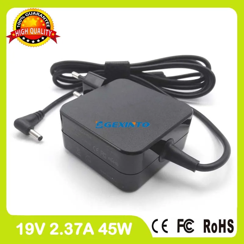 19 В 2.37A AC адаптер питания для ноутбука зарядное устройство для Asus Vivobook S200 S200E S200L X441SA X441SC X441UA X441UV X456UA ЕС разъем