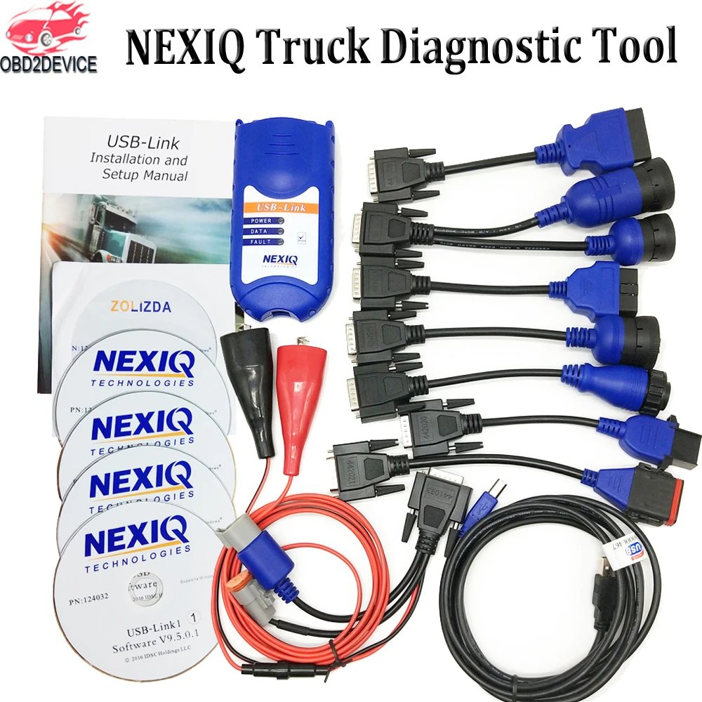 NEXIQ Heavy Duty Truck Scanner Tool NEXIQ 125032 USB Link Better Than