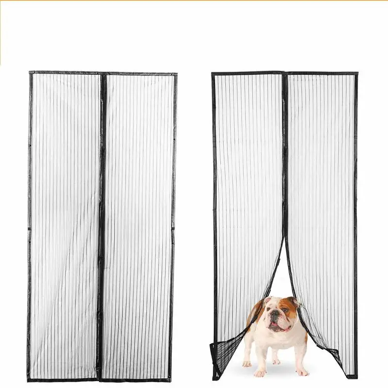 

Magnetic Anti-Mosquito Screen Door Anti Mosquito Insect Fly Bug Mesh Curtains Door Screen Automatic Closing Netting Magnets