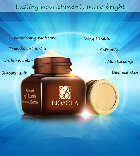 BIOAQUA 브랜드 리프트 퍼밍 아이 크림, 스킨 케어, 미백 보습, 보습, 다크서클 제거, 주름 방지, 20g 5