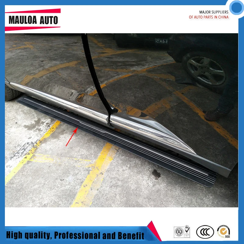 

High quality aluminium alloy Automatic scaling Electric pedal side step running board for Sportage KX5 2016 2017 16 17
