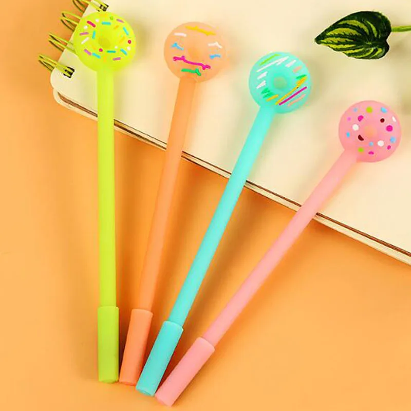 10pcs/lot Novelty Lollipop Shape Gel Pen Stationery Student New Fashion Cute Sign Office Supplies Child Prize Gift Papelaria | Канцтовары