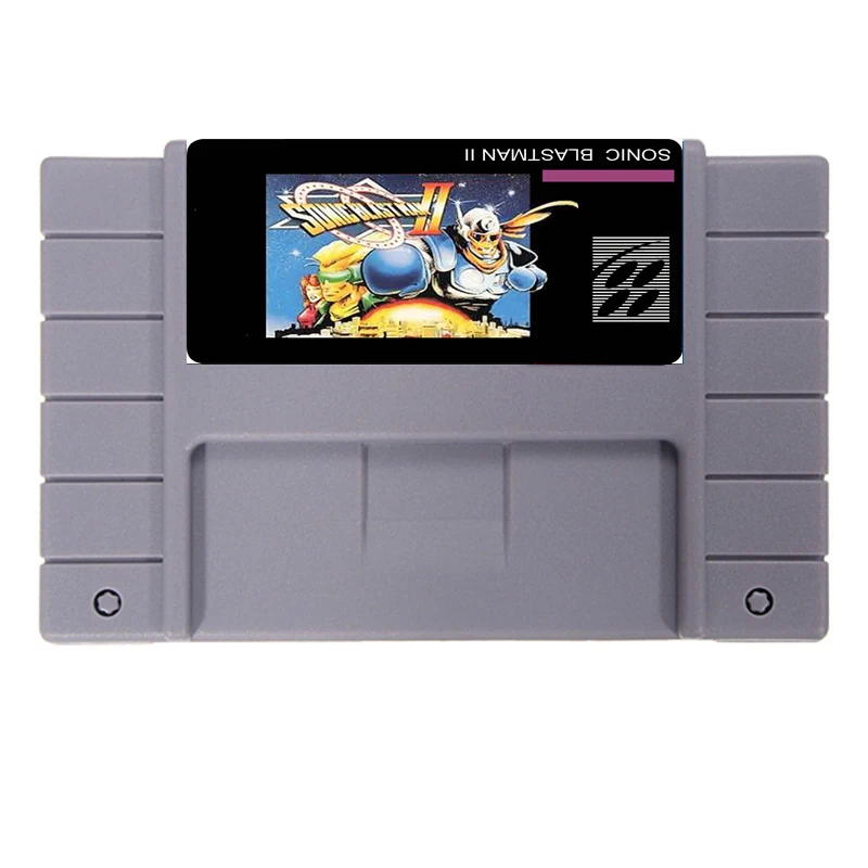 Игровая карта SONIC BLAST MAN 2 16 bit NTSC Big Gray для игровой версии США | Электроника