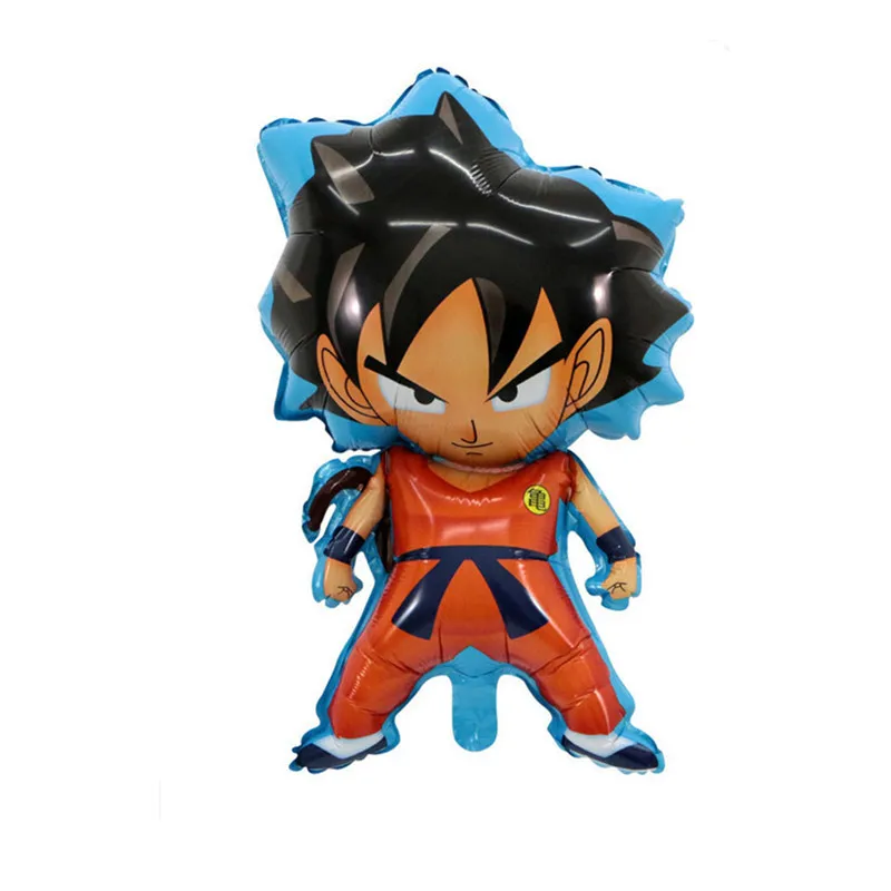 

1pcs/lot 78*45cm Goku Dragon Ball Foil Balloons Boy Birthday Party Super Ball Decor Supplies Air Globos Children'wer Gifts