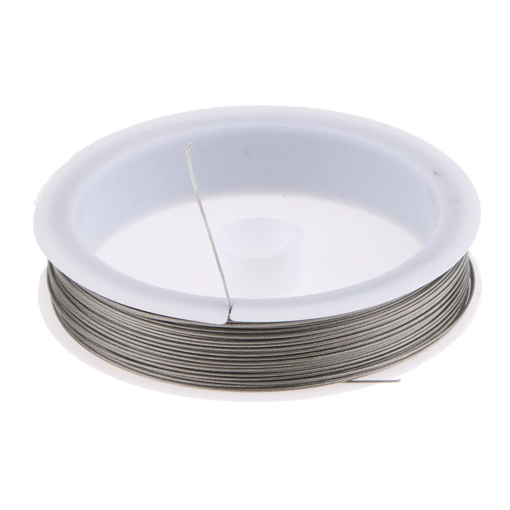 

STEEL COIL ROLLSTRONG WIRE HANGING LINE CLOTHESLINE PICTURE PHOTO CORD LINE