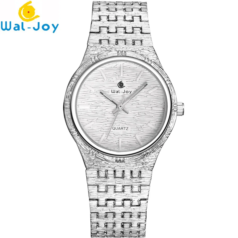 Wal Joy Montre Femme роскошные часы с браслетом для женщин из нержавеющей стали