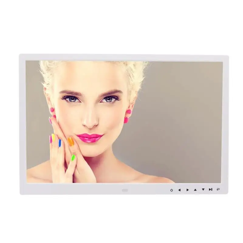 

VODOOL 17 Inch HD Digital Photo Frame Electronic Album Touch Buttons Multi-language LED Screen Pictures MP3 Music Video Player