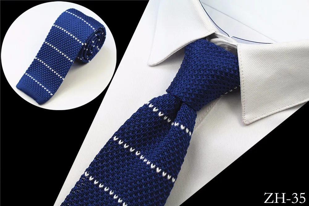 Бренд Ricnais, дизайн, модный вязаный галстук для мужчин, тонкий вязаный галстук на шею, Узкий Тонкий галстук для мужчин, для свадебной вечеринки