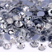 Ss3-Ss40 прозрачные кристаллы высшего качества Кристаллы стеклянные стразы горячего крепления Блестящие Стразы страз клейкие Стразы для одежды
