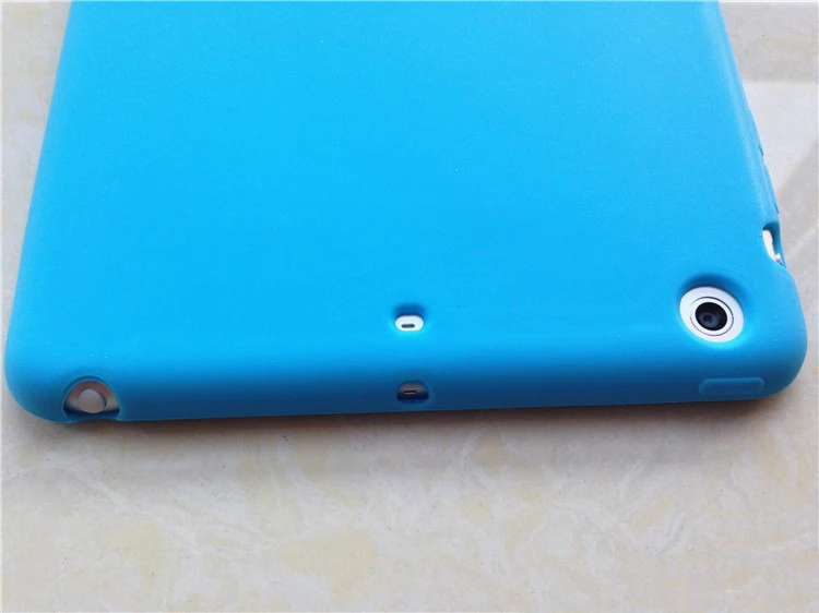 Цветные мягкие прозрачные, силиконовые, резиновые ТПУ чехол для iPad Mini гелевый Чехол для iPad Mini 2 3 задняя крышка для iPad Mini 1 2 3