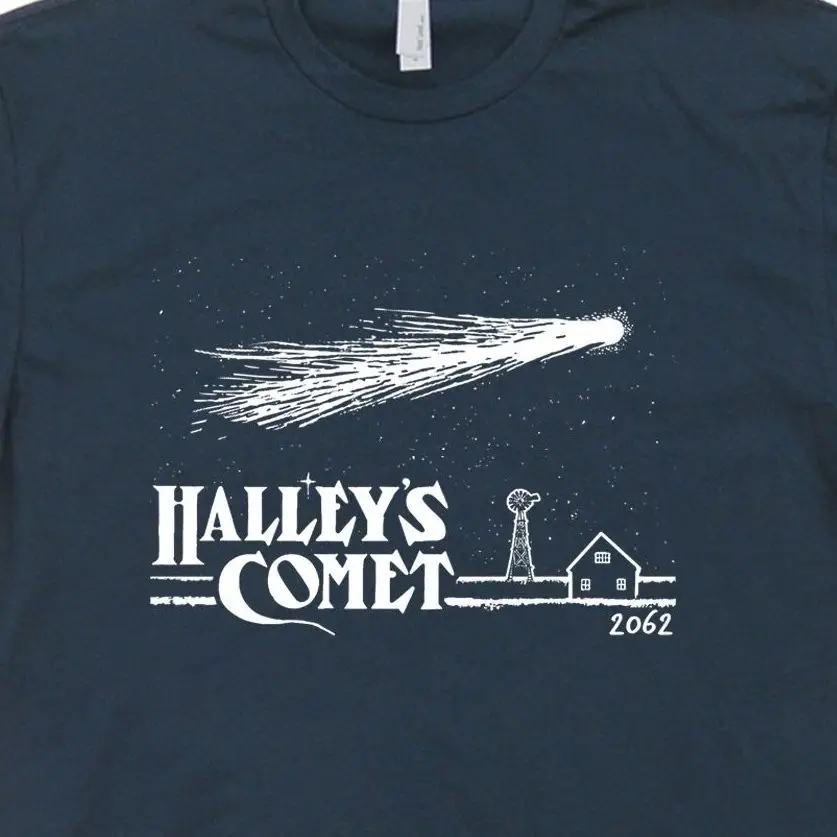 Топы крутая футболка Halley's Comet Asteroids Universe винтажная астрономия астрология с