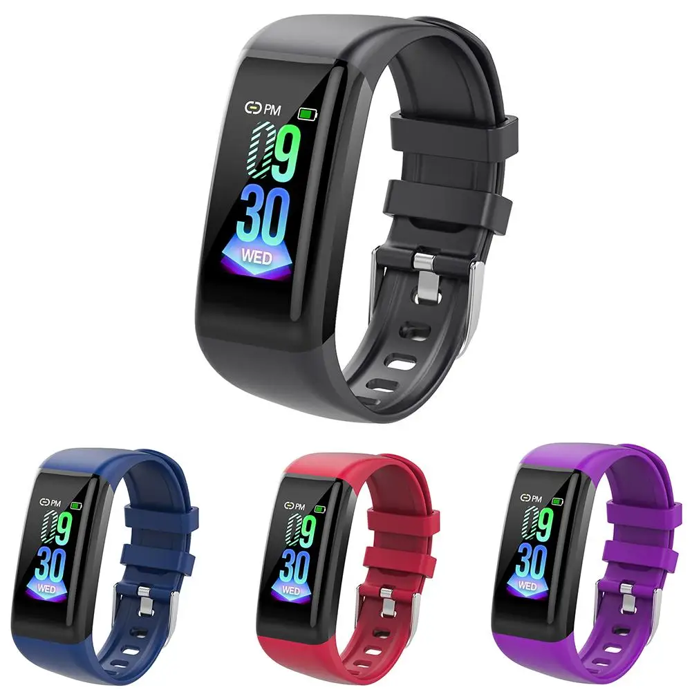 

New 1.14in Color Screen Smart Bracelet Heart Rate Monitor Sports Fitness Tracker Screen Smart