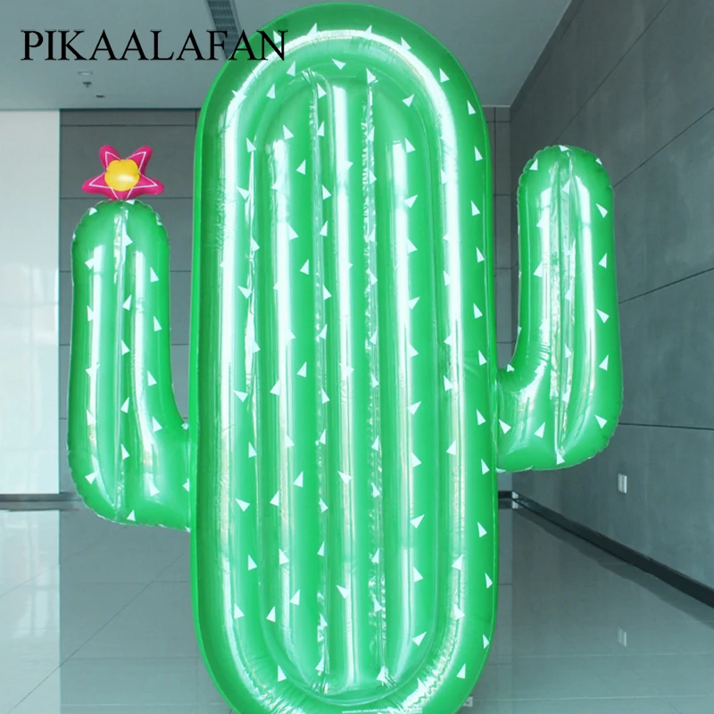 

PIKAALAFAN Inflatable Floating Row Adult Child Water Plant Float Row Giant Cactus Float Beach Water Swimming Pool Water Party