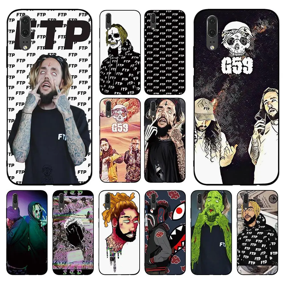 Uicideboy $ suicideboys FTP мягкий телефон для huawei Honor 6A 7A 3 ГБ Pro 7X 8X 8C 10 Lite Note задняя