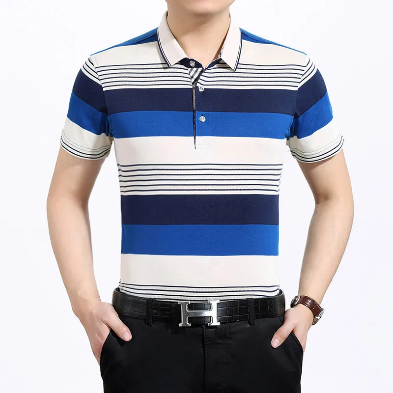 New arrival Summer mens polo shirt male business casual short sleeve
