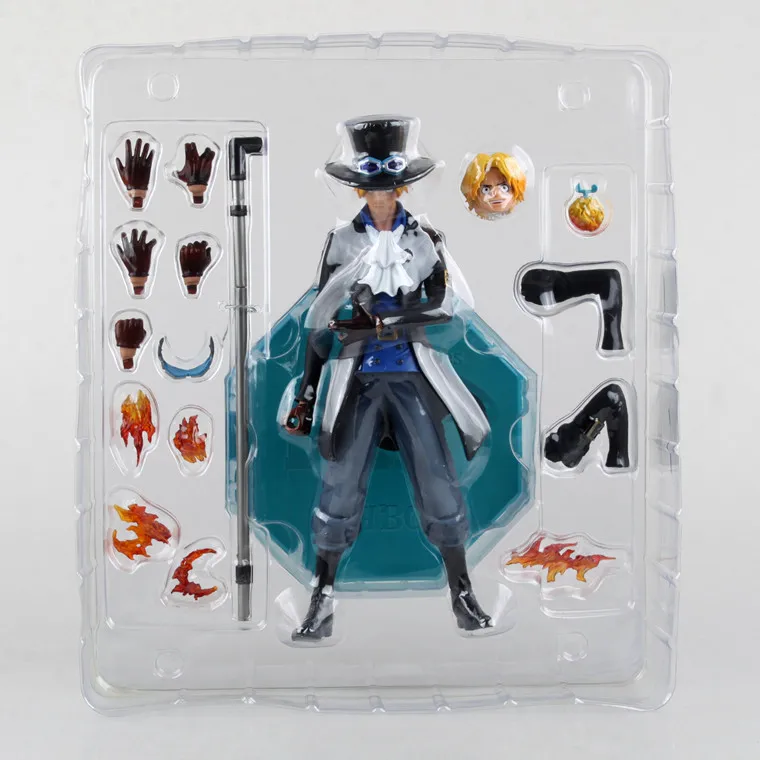 

10" 23CM One Piece POP Sabo Chief of Staff of the Revolutionary Army Boxed 25cm PVC Action Figure Collection Model Toy