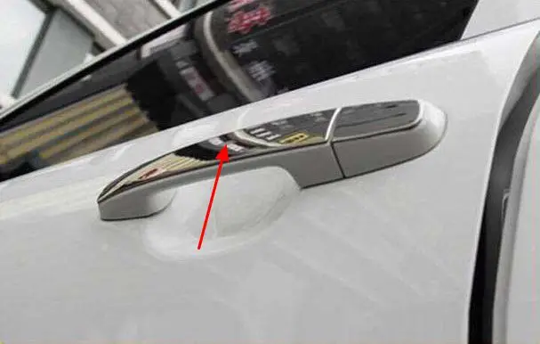 Авто Наклейка из нержавеющей стали дверная ручка Накладка рамка для Toyota Highlander 2009