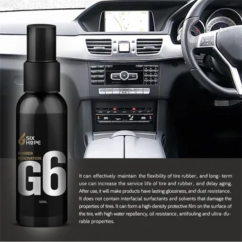 

CARPRIE Car Washing Liquid 2019 NEW hot sale 50ml Six Hope Car Refurbished Agent Interior Leather Plastic Care Maintenance 9628