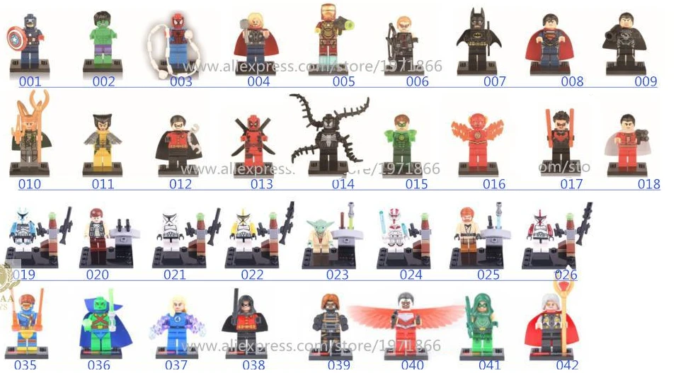 Один агент Marvel щит пересмешник Ворд Симмонс Фитц Коулсон Джонсон Мэй Deathlok строительные блоки кирпичи игрушки для детей