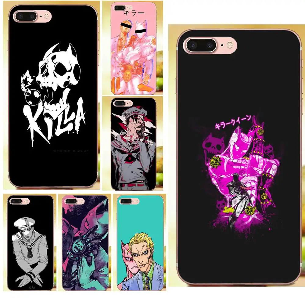 Killer Queen Anime для Xiaomi Redmi Note 2 3 3S 4 4A 4X 5 5A 6 6A Pro Plus уникальный Роскошный прозрачный чехол