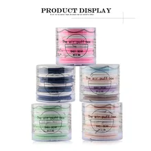 8 шт. воздушные подушки многоразовые пуф для макияжа для порошковых кремов подушечки косметические или жидкое применение пышные многоцветные губки