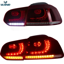 Free Shipping for VLAND car tail lamp for Volkswagen Golf MK6 tail light 2008-2013 V.W. golf6 R20 gti LED taillight Free Shipping for VLAND car tail lamp for Volkswagen Golf MK6 tail light 2008-2013 V.W. golf6 R20 gti LED taillight