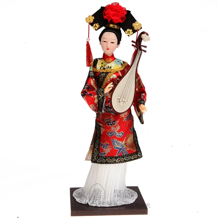 

Antique12" Chinese fork art hand made Figurines for home accessories ornaments craft Ancient Chinse Princess Miniatures